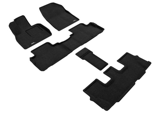3D MAXpider 20-24 Hyundai Palisade 7-Seat Elegant Black R1 R2 R3 - L1HY10104709