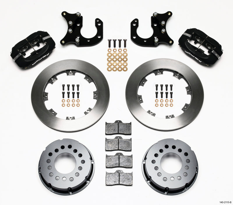 Wilwood Forged Dynalite P/S Rear Kit Big Ford 2.36in Offset - 140-2115-B