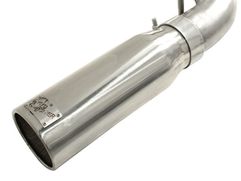 aFe MACHForce XP 2-1/2in to 3in 409 SS Cat-Back Exhaust w/ Polished Tips 10-17 Toyota Tundra V8 5.7L - 49-46014-P