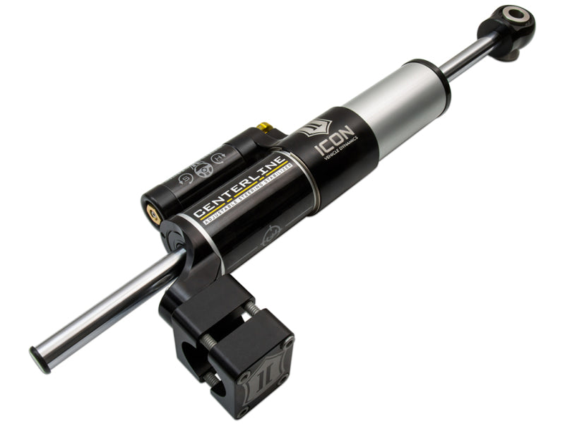 ICON 07-18 Jeep Wrangler JK Adj Thru Shaft Steering Stabilizer Kit - 22020