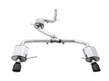 Load image into Gallery viewer, AWE Tuning 18-21 Volkswagen Jetta GLI Mk7 Touring Exhaust - Diamond Black Tips (Fits High-Flow DP) - 3015-23062