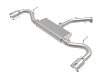 Load image into Gallery viewer, aFe Takeda Series 2.5in 409 SS Axle-Back Exhaust System Polished 18-20 Hyundai Elantra GT L4-1.6L(t) - 49-47016-P