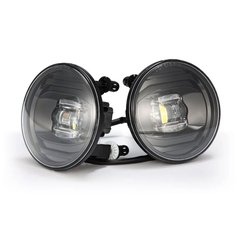 AlphaRex Universal Chevrolet/GMC/Pontiac DoubleTap Dual Color LED Projector Fog Lights - White/Amber - 210007