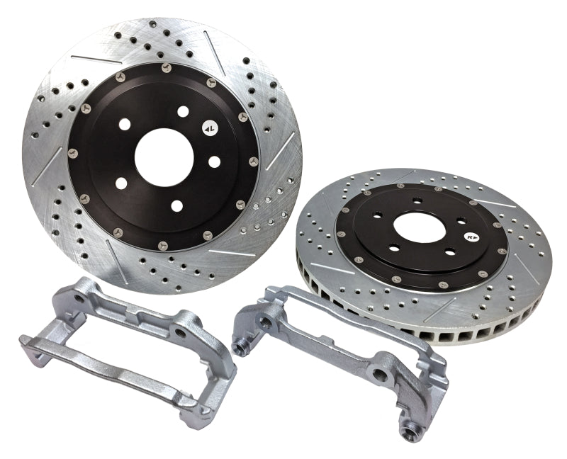 Baer Brakes 04-09 Cadillac XLR Eradispeed+ Front SDZ 2-Piece Performance Brake Rotors - 2301053