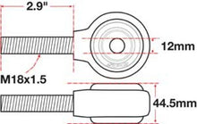 Load image into Gallery viewer, SPC Performance xAxis Rod End Ball Joint
