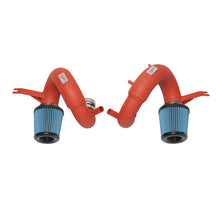 Load image into Gallery viewer, Injen 19-21 Genesis G70 V6-3.3L Twin Turbo SP Short Ram Air Intake System - Wrinkle Red - SP1351WR