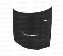 Load image into Gallery viewer, Seibon 90-94 Nissan Skyline R32 (BNR32) JU style Carbon Fiber Hood - HD9094NSR32-JU