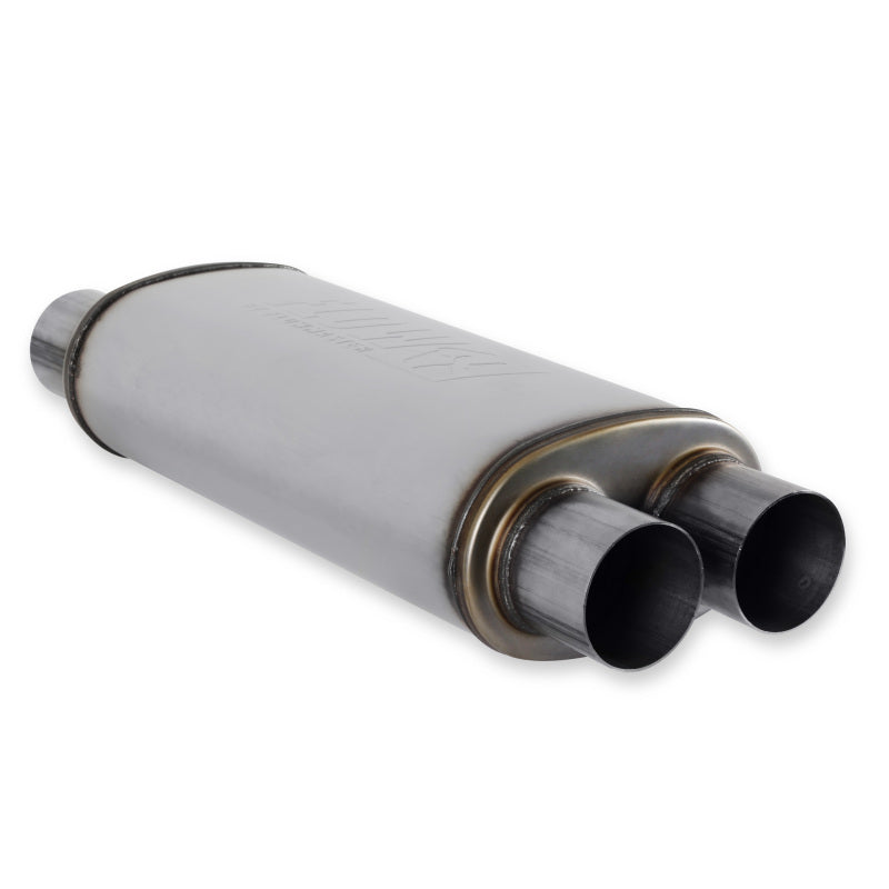 Flowmaster FlowFX Muffler SS 3 IN Dual IN/OUT W/ X-Pipe - 72469