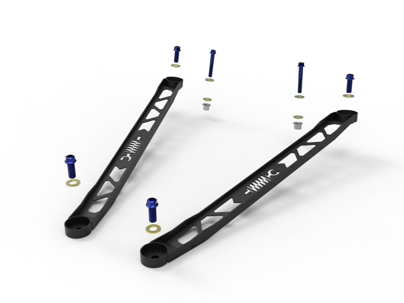 aFe CONTROL 304 Stainless Steel Front Suspension Strut Brace Black - Toyota GR Supra (A90) 20-21 - 450-721003-B