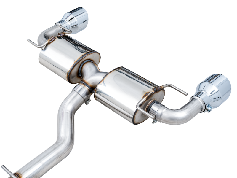 AWE Tuning Subaru BRZ/ Toyota GR86/ Toyota 86 Touring Edition Cat-Back Exhaust- Diamond Black Tips - 3015-33486