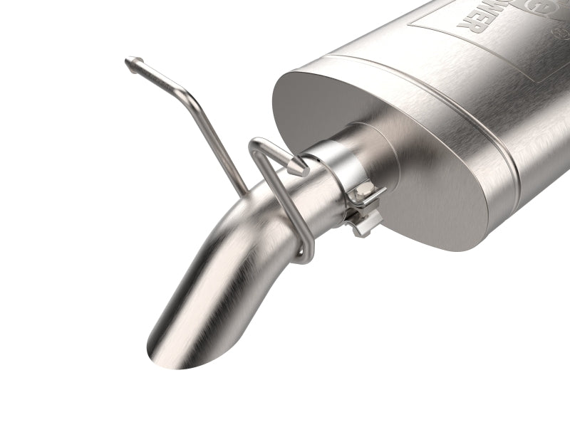 aFe 23-25 GM Colorado/Canyon L4-2.7L (t) ROCK BASHER 3 IN 409 Stainless Steel Cat-Back Exhaust - 49-44148