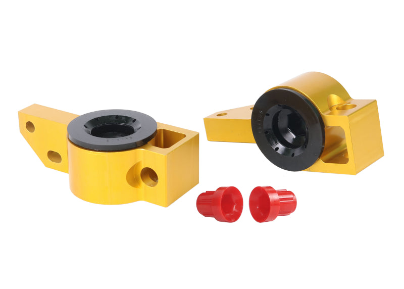 Whiteline VAG MK4/MK5 Front Lower control arm anti-dive caster kit - KCA316