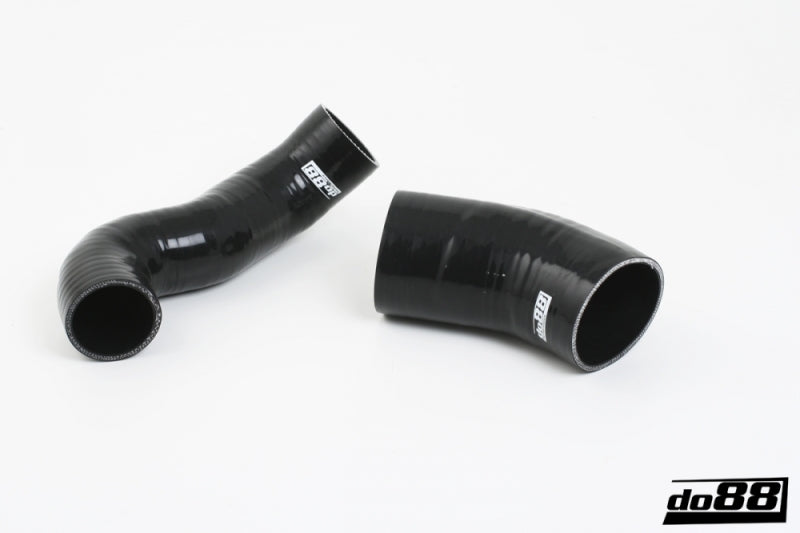 do88 09-11 Ford Focus RS 2.5L (MKII) Air Filter Box Hoses - Black - DO88-KIT136S