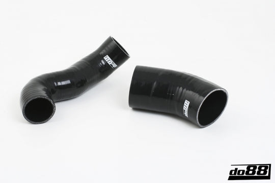 do88 09-11 Ford Focus RS 2.5L (MKII) Air Filter Box Hoses - Black - DO88-KIT136S