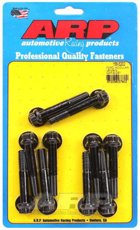 ARP Ford Modular V8 Main Cap-Side Bolt (Late Cast Iron Block) M9 Main Bolt Kit - 156-5202