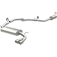 Load image into Gallery viewer, MagnaFlow 12 Ford Focus L4 2.0L HB Single Straight P/S Rear Exit Stainless Cat Back Perf Exhaust - 15072