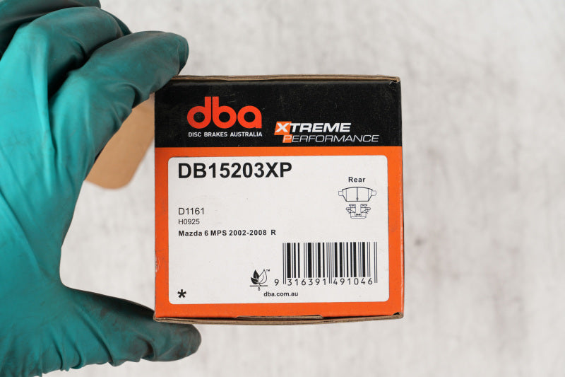 DBA 06-12 Ford Fusion XP Performance Rear Brake Pads - DB15203XP