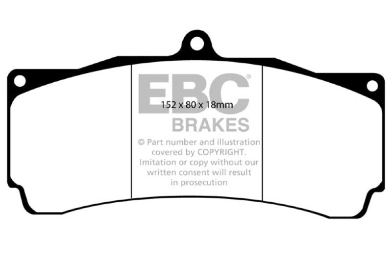 EBC Brakes Redstuff Ceramic Brake Pads - DP3006C