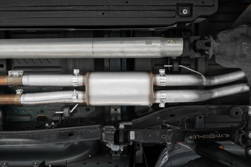 MBRP 17-20 Ford F-150 Raptor 3.5L Ecoboost Dual Rear Exit T409 3in Resonator Back Exhaust System - S5264409