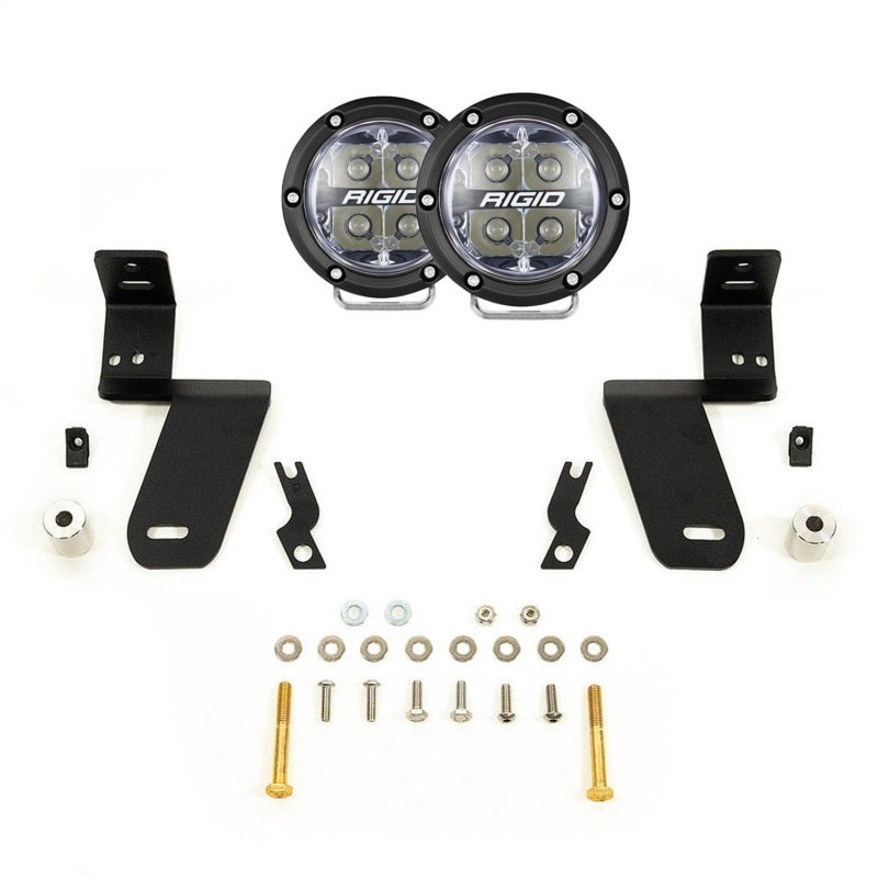 Rigid Industries 20-27 Chevrolet/GMC 2500/3500 HD A-PILLAR 360 4in. - 46787