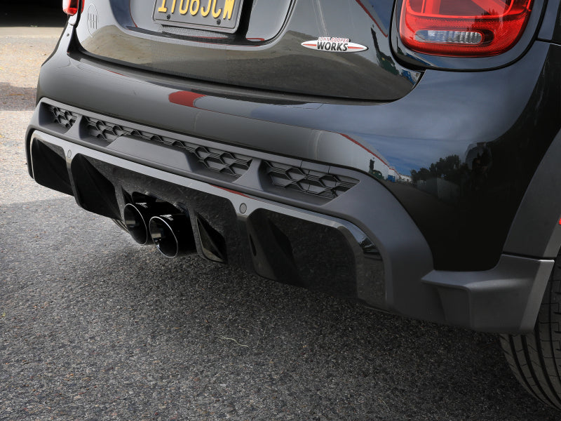 aFe 14-24 Mini Cooper S MACH Force-Xp 3in to 2-1/2in 304SS Cat-Back Exhaust w/ Black Tip - 49-36354-B