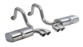 Corsa 1997-2004 Chevrolet Corvette C5 Z06 5.7L V8 Polished Sport Axle-Back Exhaust - 14111