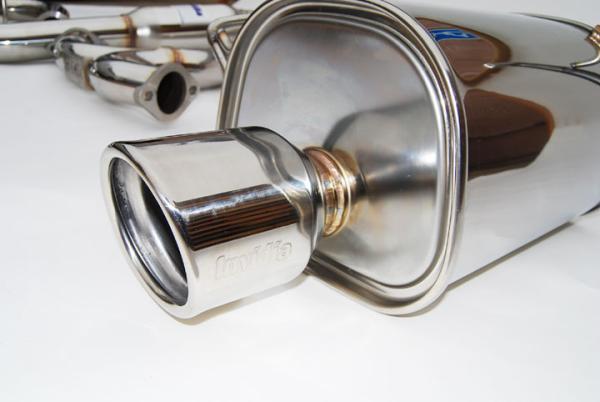 Invidia 08-09 WRX Sedan Q300 Dual Stainless Steel Tip Cat-back Exhaust - HS08SW4GT3