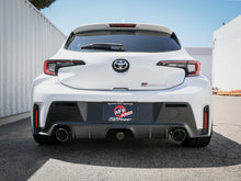 Load image into Gallery viewer, aFe 23-24 Toyota GR Corolla L3 1.6L (t) Gemini XV 3in to 2-1/2in Cat Back Exhaust w/ Blue Flame Tips - 49-36067-L