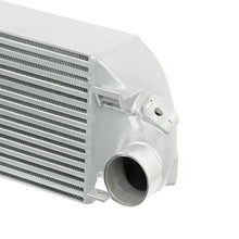 Load image into Gallery viewer, Mishimoto 2013+ Ford Focus ST Silver Intercooler w/ Polished Pipes