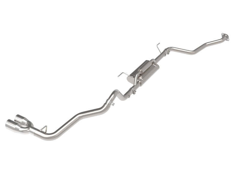 aFe 24-25 Toyota Tacoma L4-2.4L (t) Vulcan Series 2.5in to 3in Cat-Back w/ Polished Tip - 49-36078-P