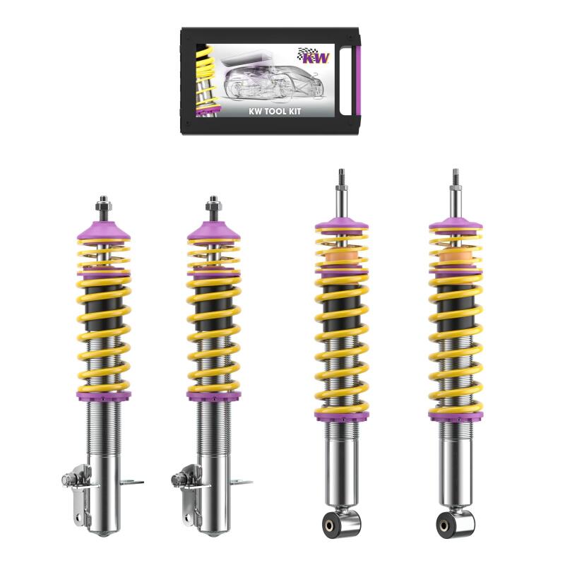 KW Coilover Kit V2 VW Golf I / Rabbit / Jetta I /Scirocco I+II; all engines; excl. Caddy - 15280001