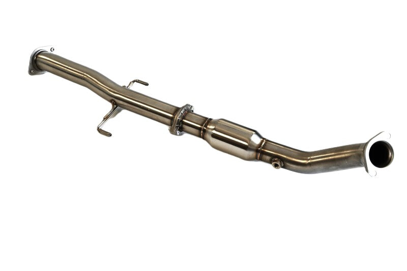 Invidia 2022+ Toyota GR Corolla Front Pipe w/ High Flow Cat - HS22TGCFPCEA3L