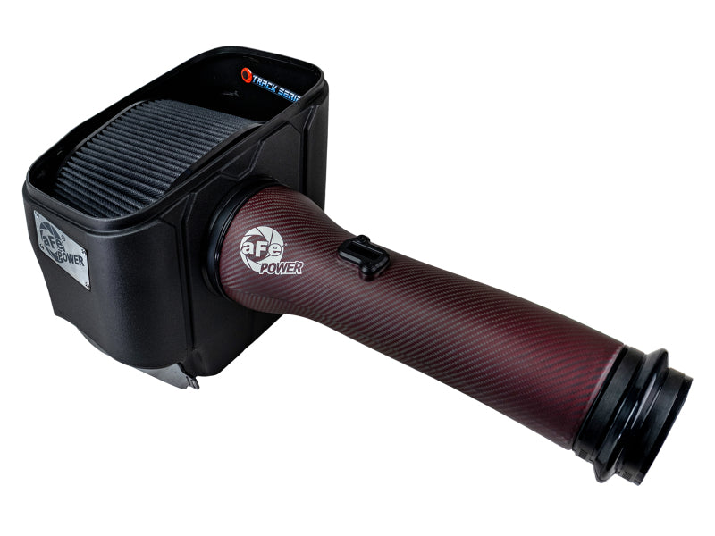 aFe 2025+ Dodge Ram 1500 RHO Track Series Red Kevlar Cold Air Intake System w/ Blk Pro 5R Filter - 57-10032KR