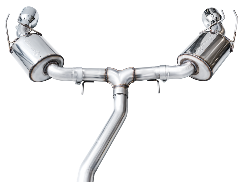 AWE Tuning 22+ Honda Civic Si/Acura Integra Touring Edition Catback Exhaust - Dual Chrome Silver Tip - 3015-32331