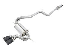 Load image into Gallery viewer, AWE Tuning Ford Focus ST Touring Edition Cat-Back Exhaust - Resonated - Diamond Black Tips - 3020-33040