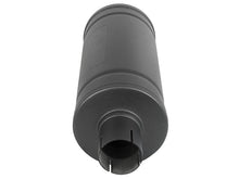 Load image into Gallery viewer, aFe MACH Force-Xp 409 SS Muffler w/ Black finish 2-1/2in Inlet &amp; Outlet 14in x 16in Diameter - 49M00007-B