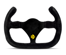 Load image into Gallery viewer, Momo MOD27/C Steering Wheel 270 mm - Black Suede/Black Spokes - R1925C/27S