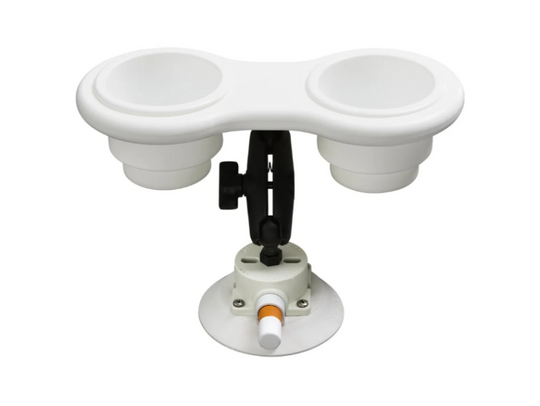 SeaSucker 2-Cup Holder Angle Mount - Black - MC5303B
