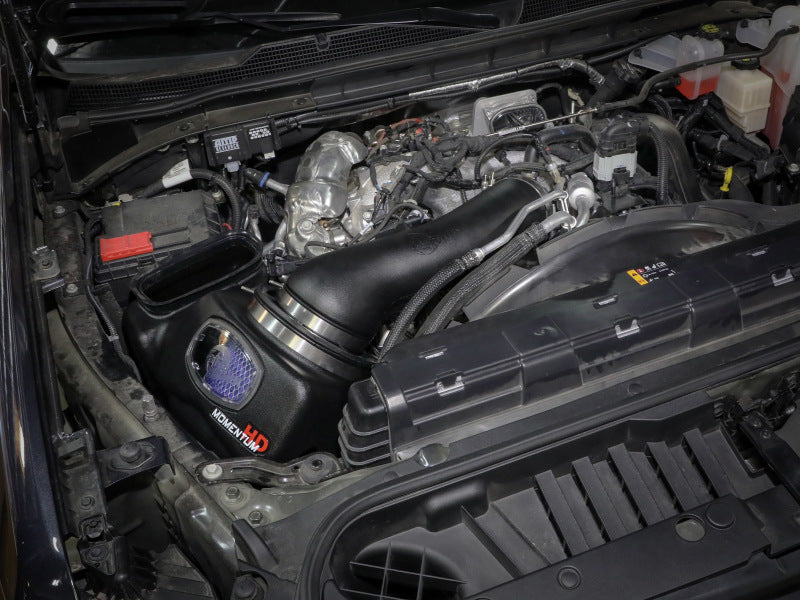 aFe Momentum HD Intake System w/ Pro 10R Filter 2020 GM Diesel Trucks 2500/3500 V8-6.6L (L5P) - 50-70056T