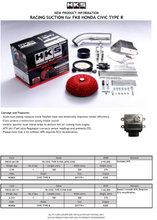 Load image into Gallery viewer, HKS RS HONDA CIVIC TYPE-R FK8 K20C (AFR Not Incl.) - 70020-AH110