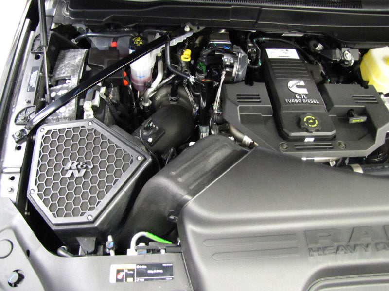 K&N 19-21 Ram 2500/3500 6.7L L6 DSL AirCharger Performance Intake System - 63-1584