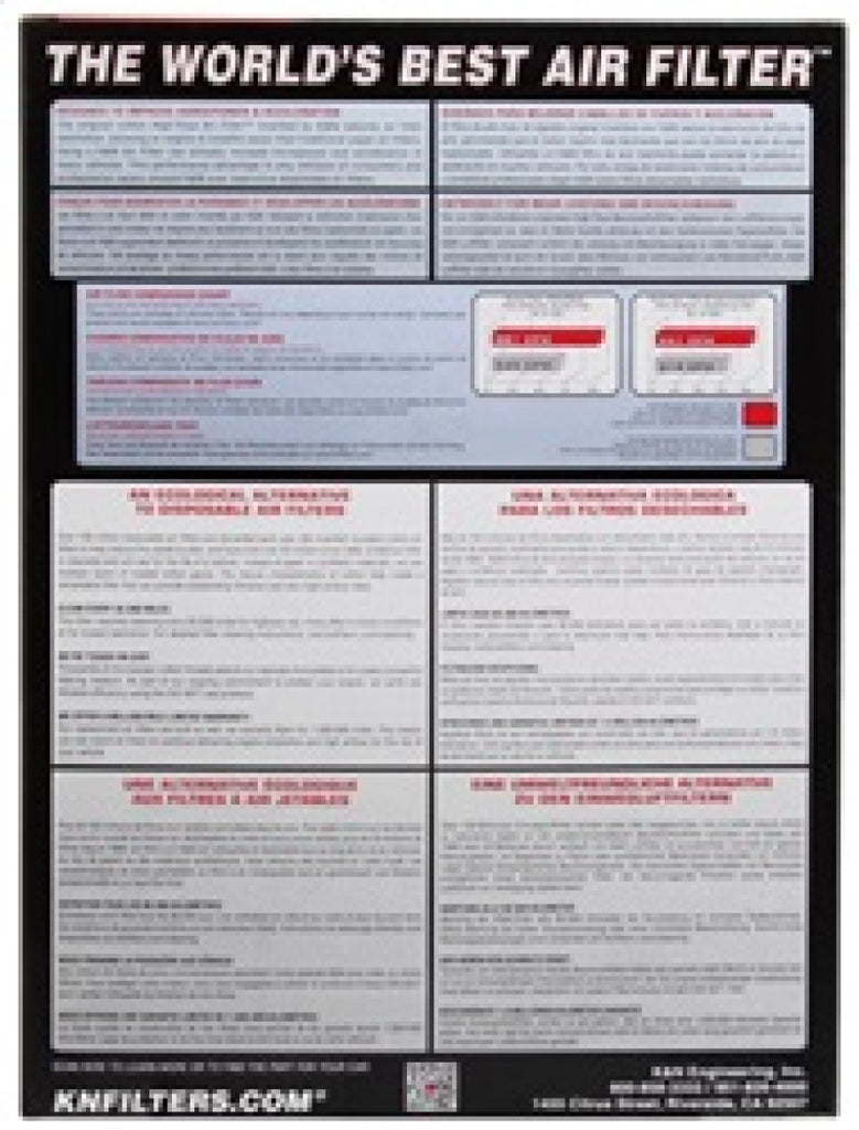 K&N 94-02 Dodge Ram 2500/3500 5.9L DSL Drop In Air Filter - 33-2056