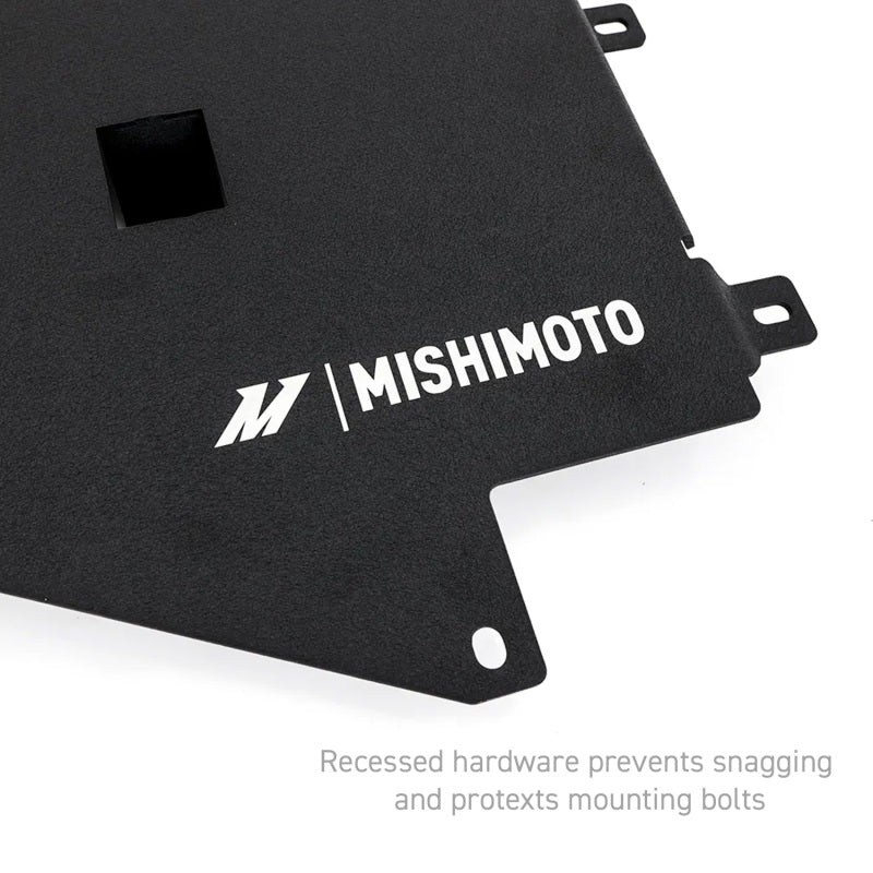Mishimoto 2021+ BMW G80/G82/G87 M2/M3/M4 Skid Plate Engine - Wrinkle Black - MMSD-G80-21WBK