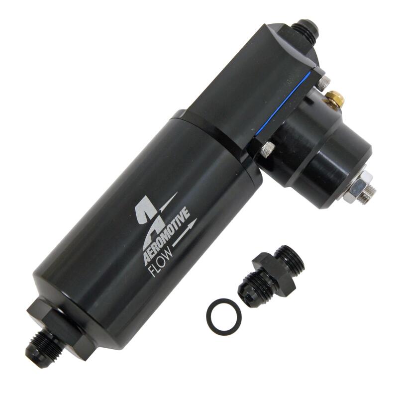 Aeromotive Universal Filter Combo EFI Regulator 10 Micron AN-06 Flare - 13147