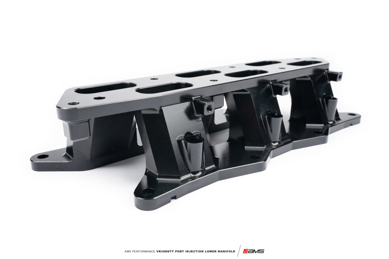 AMS Performance 2023+ Nissan Z Port Injection Lower Manifold - Black - AMS.47.08.0001-1