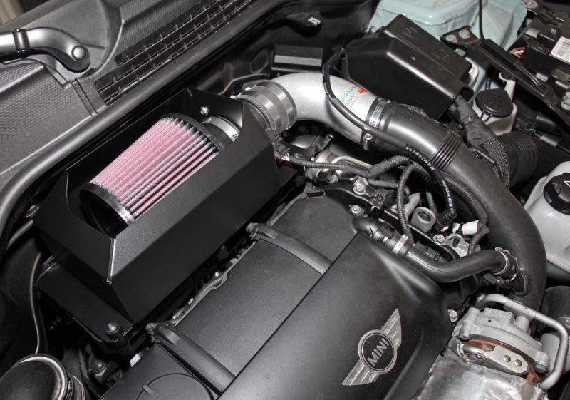 K&N 11-13 Mini Cooper S 1.6L Black Typhoon Performance Intake - 69-2023TS