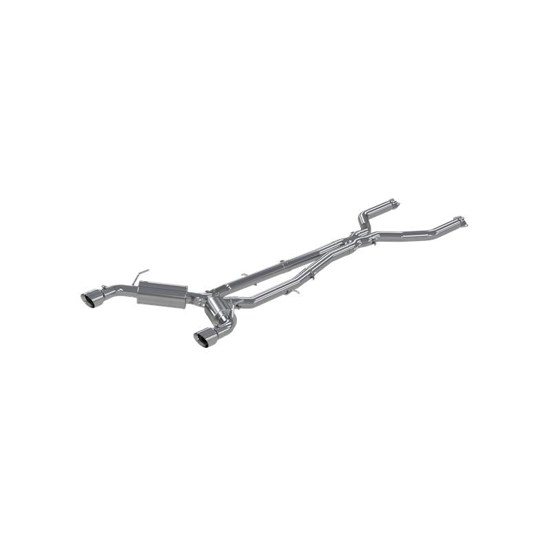 MBRP 16-22 Infiniti Q50 3.0L FWD/AWD 3in Cat Back w/ 4.5in OD Tips - T304 - S4400304