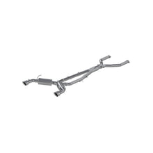 Load image into Gallery viewer, MBRP 16-22 Infiniti Q50 3.0L FWD/AWD 3in Cat Back w/ 4.5in OD Tips - T304 - S4400304