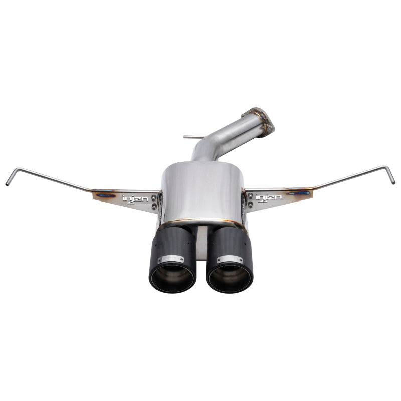 Injen 19-21 Hyundai Veloster L4 1.6L Turbo Performance Stainless Steel Axle Back Exhaust System - SES1342AB