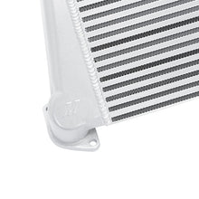 Load image into Gallery viewer, Mishimoto 08-14 Subaru WRX Top-Mount Intercooler Kit - Powder Coated Silver &amp; Blue Hoses - MMTMIC-WRX-08SLBL